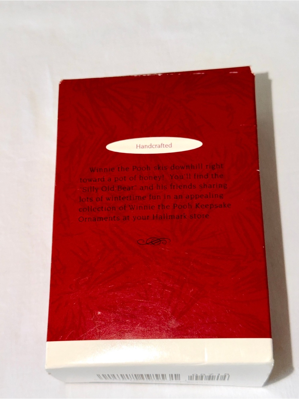 Hallmark Winnie the Pooh Skiing Keepsake Ornament 1993 Disney w/ Original Box - Picture 12 of 13